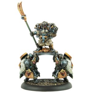 Manx Skull Champion with Noble Shield Bearers