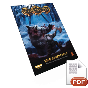 Solo Adventures - Expansion for Chronopia Miniature Game (PDF)