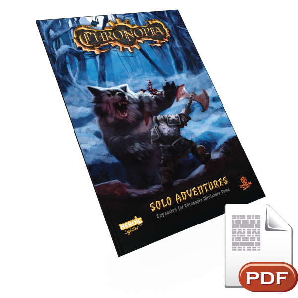 Solo Adventures - Expansion for Chronopia Miniature Game (PDF)